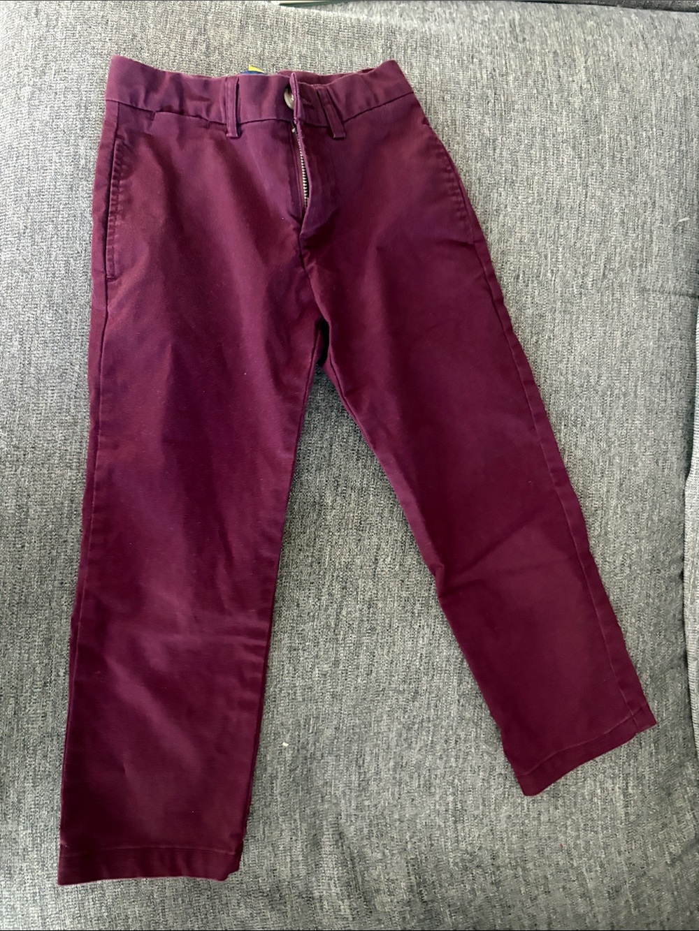 Polo by Ralph Lauren Maroon Kids Chino Pants